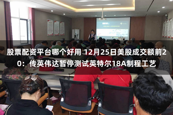 股票配资平台哪个好用 12月25日美股成交额前20：传英伟达暂停测试英特尔18A制程工艺