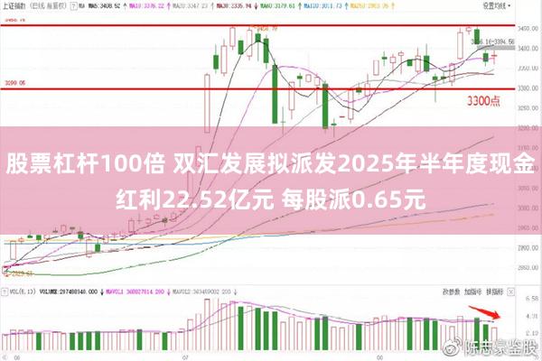股票杠杆100倍 双汇发展拟派发2025年半年度现金红利22.52亿元 每股派0.65元