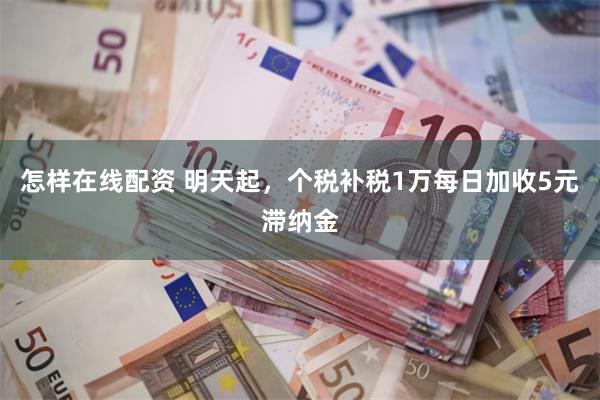 怎样在线配资 明天起，个税补税1万每日加收5元滞纳金
