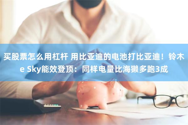 买股票怎么用杠杆 用比亚迪的电池打比亚迪！铃木e Sky能效登顶：同样电量比海獭多跑3成