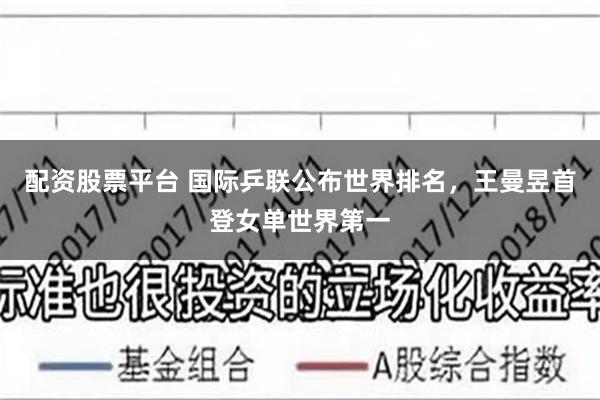配资股票平台 国际乒联公布世界排名,王曼昱首登女单世界第一